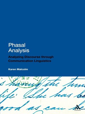 cover image of Phasal Analysis